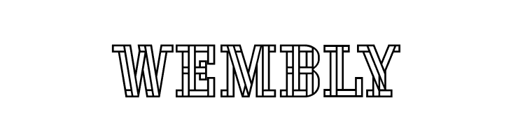 Stencil FourReversed  Free Fonts Download