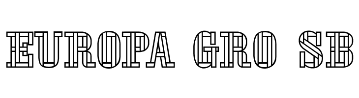 Stencil FourReversed  Free Fonts Download