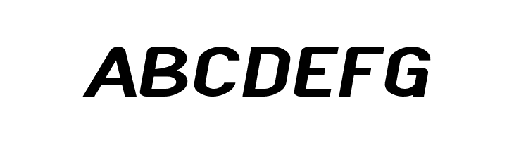 SF Atarian System Extended Italic  Free Fonts Download