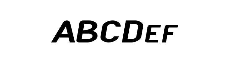 SF Atarian System Extended Italic  Free Fonts Download