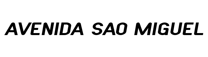 SF Atarian System Extended Italic  Free Fonts Download