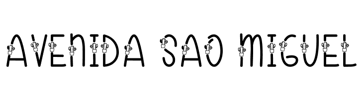 Cactuses  Free Fonts Download