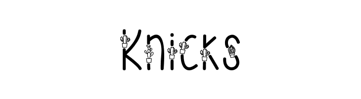 Cactuses  Free Fonts Download
