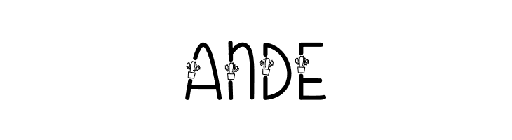 Cactuses-Regular  Free Fonts Download