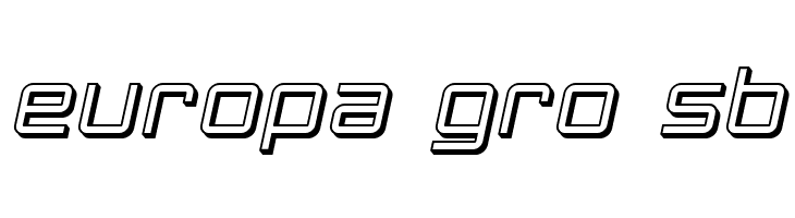 SF Chromium 24 Oblique  Free Fonts Download