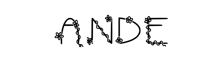 Petals And Vines Regular  Free Fonts Download