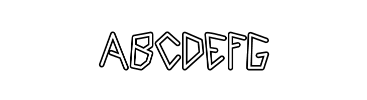 Insurgence Outline  Free Fonts Download