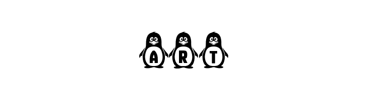 Penguins Regular  Free Fonts Download