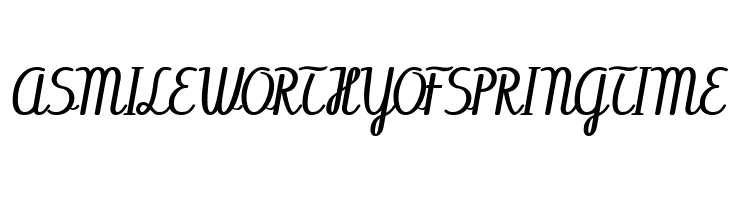 Abecedary Italic  Free Fonts Download