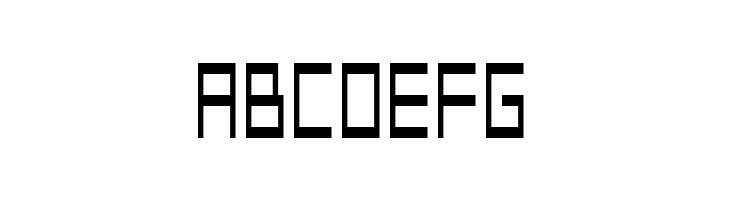 SF Square Head Condensed  Free Fonts Download