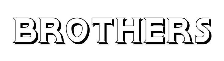 Brownwood Shadow NF  Free Fonts Download