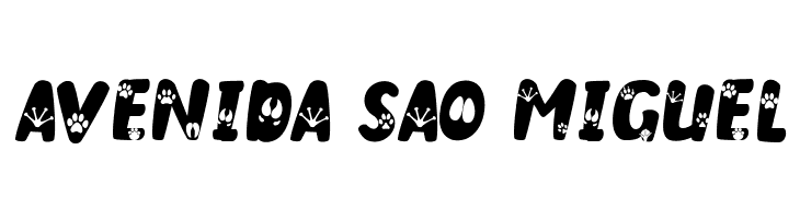 AnimalPaws  Free Fonts Download