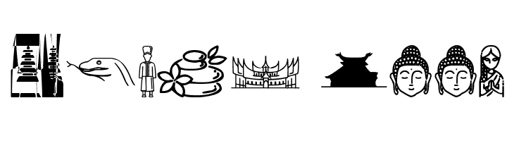 Indonesian Icons  Free Fonts Download