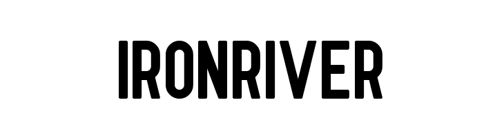 IRONRIVER Nue Gothic Round Font