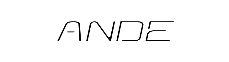 AunchantedThinExpandedOblique  Free Fonts Download