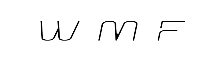AunchantedThinExpandedOblique  Free Fonts Download