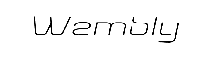 AunchantedThinExpandedOblique  Free Fonts Download