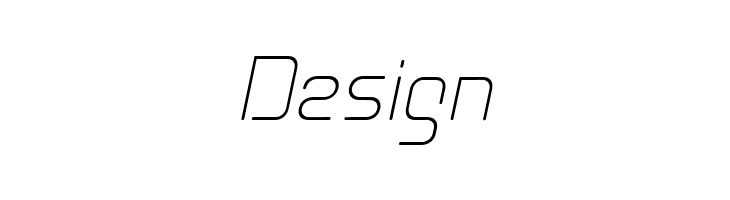 Aunchanted Thin Oblique  Free Fonts Download