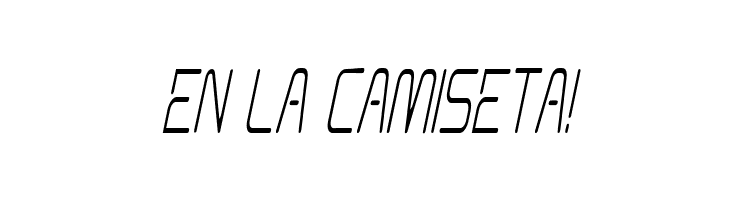 Aunchanted Condense Oblique  Free Fonts Download