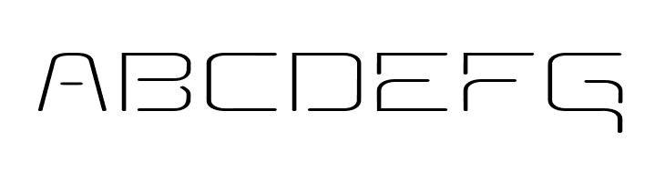 Aunchanted Thin Expanded  Free Fonts Download