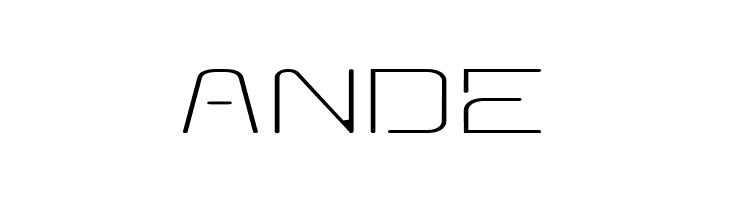 Aunchanted Thin Expanded  Free Fonts Download