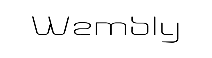 Aunchanted Thin Expanded  Free Fonts Download