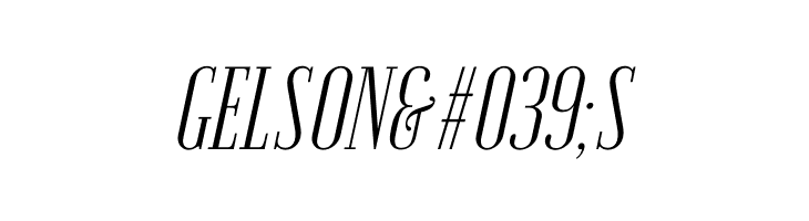 Emberly Light Narrow Italic  Free Fonts Download