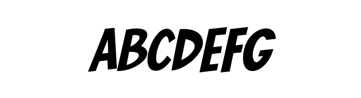 Comic Shark  Free Fonts Download