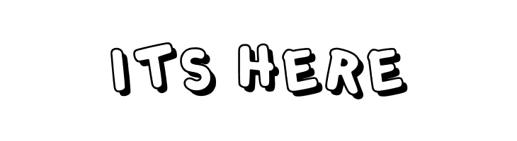 Bubblee Kids Shadow Ran Regular  Free Fonts Download