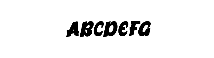 Bogies Bird Italic  Free Fonts Download