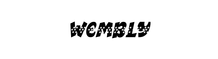 Bogies Bird Stars Italic  Free Fonts Download