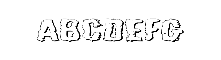 Tussle Expanded Outline  Free Fonts Download
