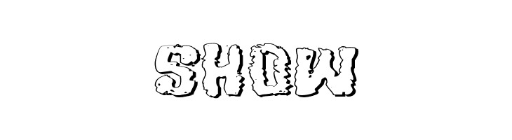 Tussle Expanded Outline  Free Fonts Download