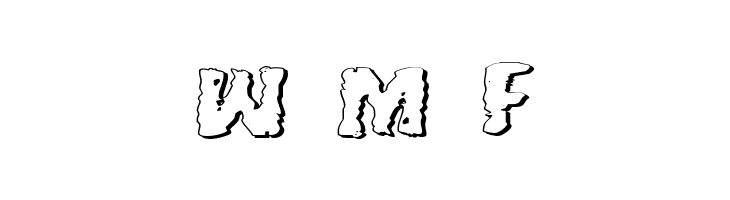Tussle Expanded Outline  Free Fonts Download