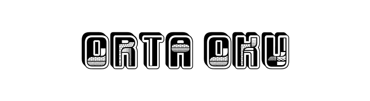 Calla 3D Regular  Free Fonts Download