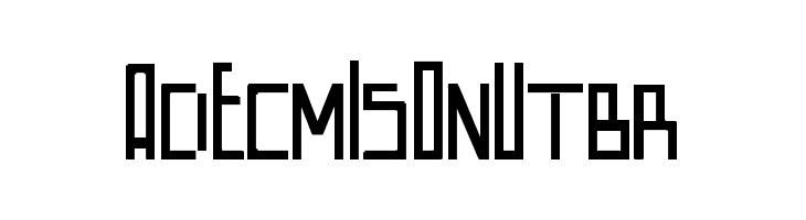 Wide Square  Free Fonts Download