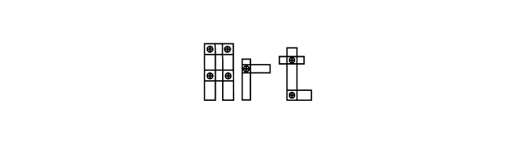 Blocks N Bolts Regular  Free Fonts Download