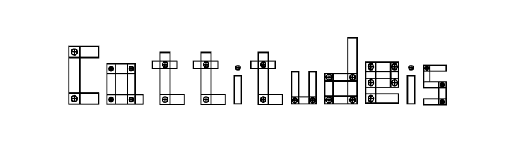 Blocks N Bolts Regular  Free Fonts Download