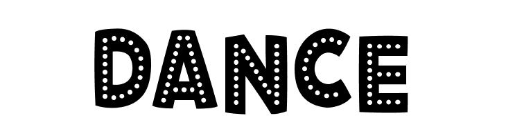 DANCE Fiesta Rumba Font