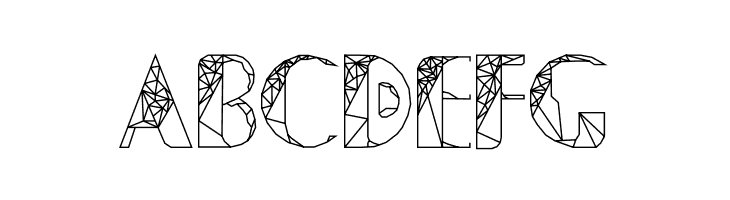 ThePolygonal-ZulEan  Free Fonts Download