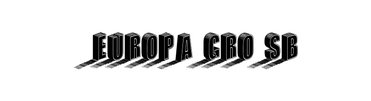 Three Dimensions Regular  Free Fonts Download