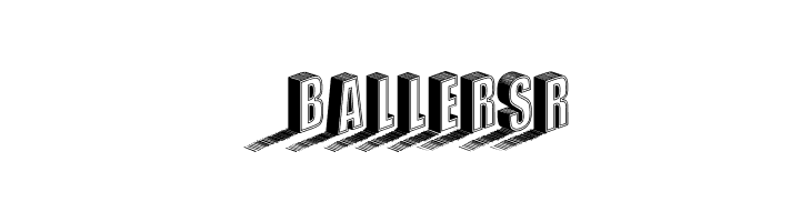 Three Dimensions Stroked Regular  Free Fonts Download