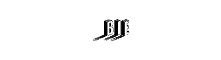 Three Dimensions Stroked Regular  Free Fonts Download