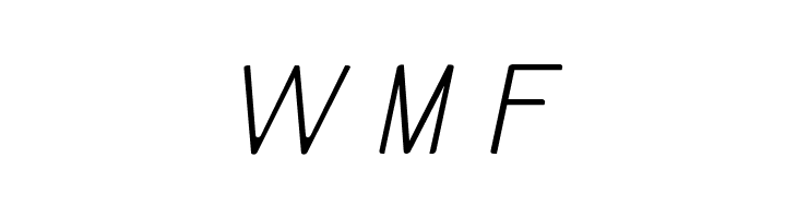 Rhetoric Light Italic  Free Fonts Download