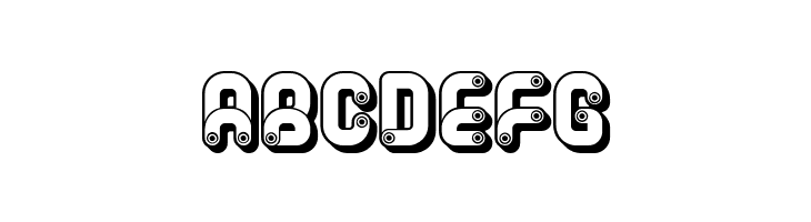 Brigadier Negative Regular  Free Fonts Download