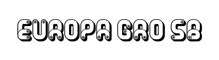 Brigadier Negative Regular  Free Fonts Download