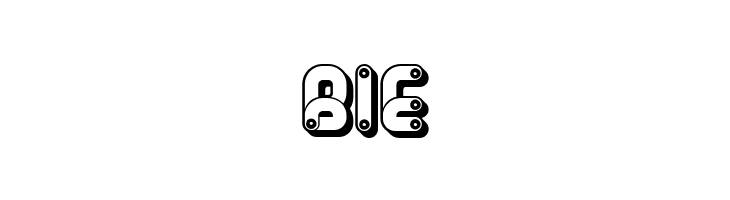 Brigadier Black Negative Regular  Free Fonts Download