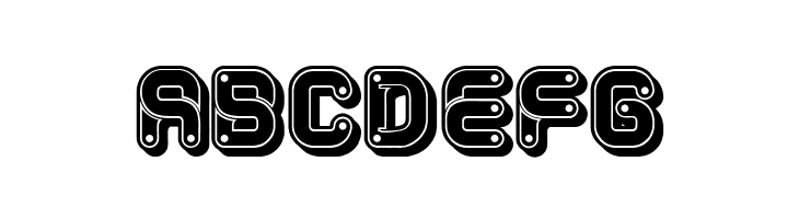 Rouleaux Filled Light Regular  Free Fonts Download