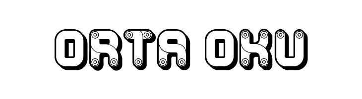 Rouleaux Hollow Regular  Free Fonts Download