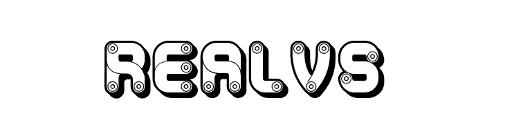 Rouleaux Hollow Regular  Free Fonts Download